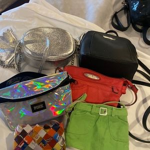 Victoria’s Secret fanny, pack, purse lot Six purses lot brand candy purse